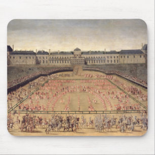 Carousel given for Louis XIV Mouse Pad