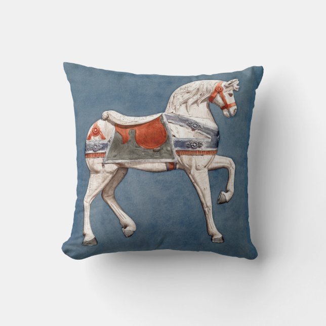 Carousel Horse by Henry Murphy  Cushion (Front)