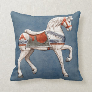 Carousel Horse by Henry Murphy Cushion
