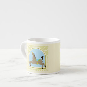 Carousel Horse by June Erica Vess Espresso Cup