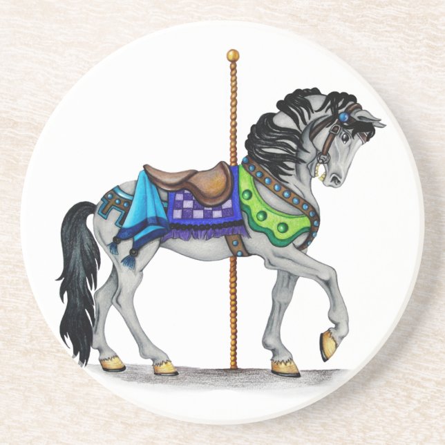 Carousel Horse Coaster (Front)
