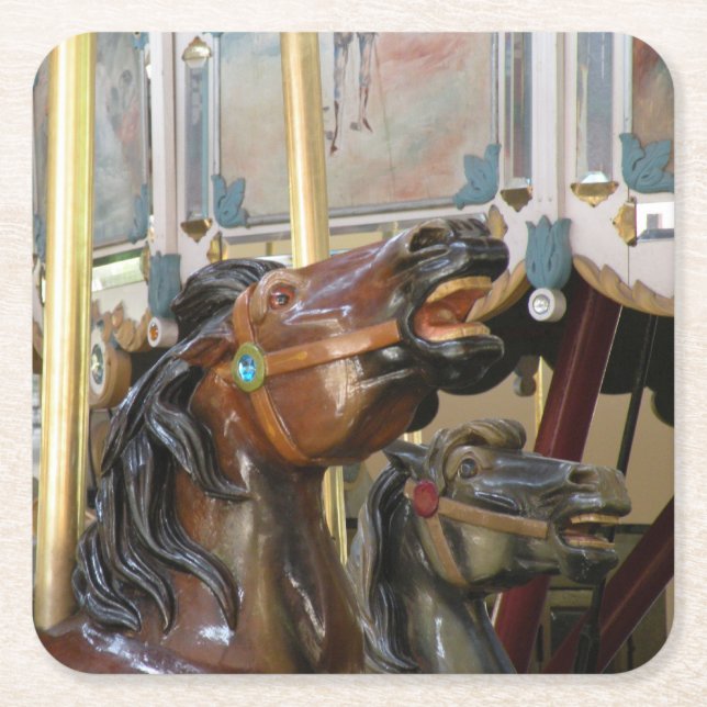 Carousel horse coaster (Front)