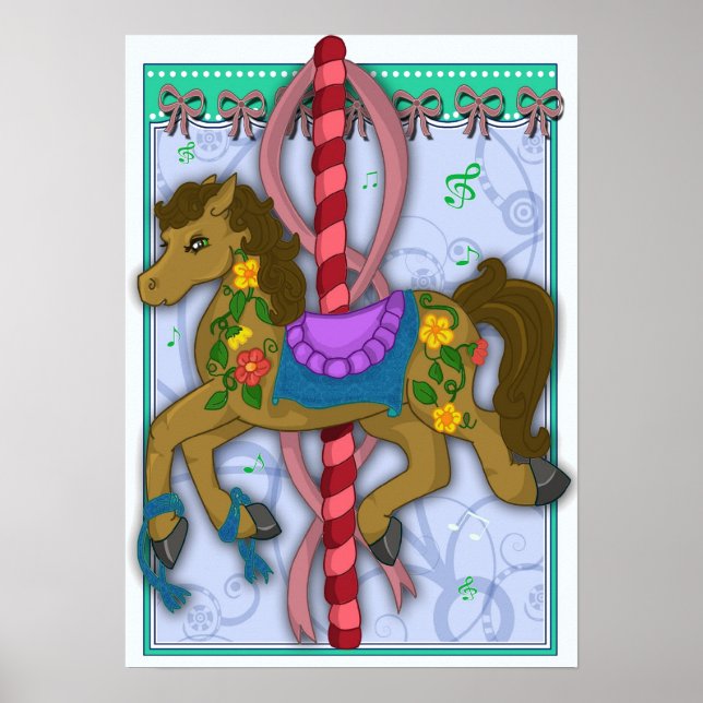 Carousel Horse Poster (Front)
