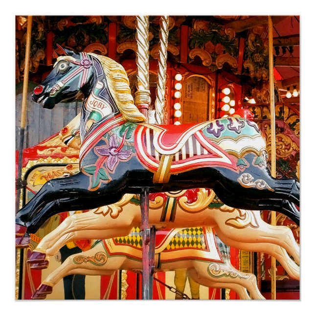 CAROUSEL HORSE POSTER (Front)