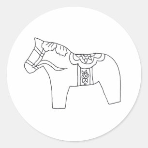 Carousel Horse Sticker