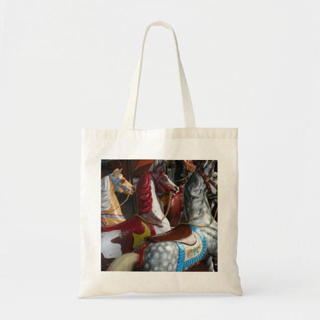 Carousel Horse Tote Bag (Front)