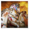 Carousel Horses art print