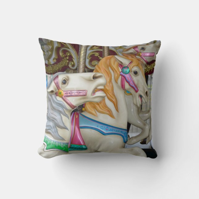 Carousel horses cushion (Front)