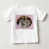 Carousel horses design children's shirt