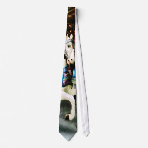 Carousel Horses Tie