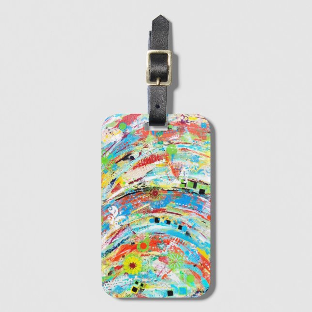 Carousel Luggage Tag (Front Vertical)