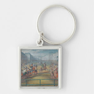 Carousel of Amazons in 1682 Key Ring