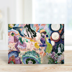 Carousel of Pigs   Robert Delaunay Card