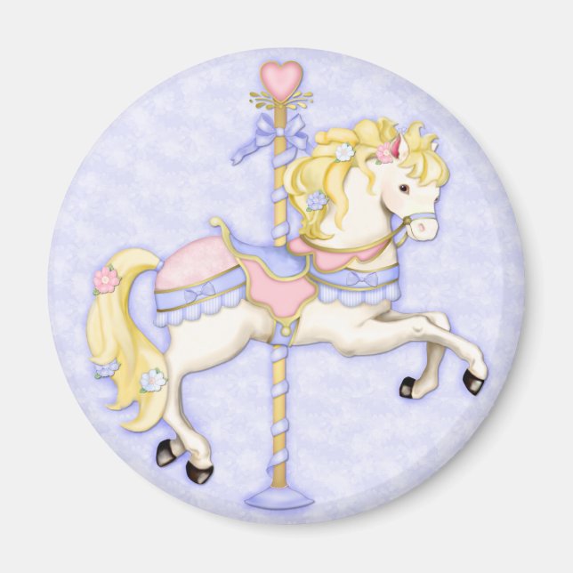 Carousel Pony Magnet (Front)