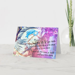 CAROUSEL ROUND Greeting Card