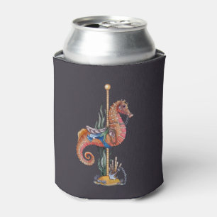 Carousel Seahorse Can Cooler