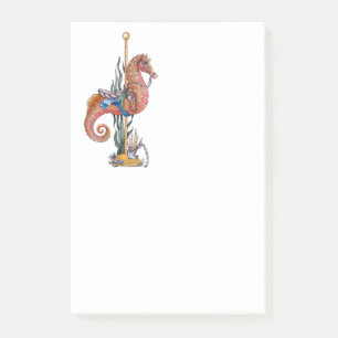 Carousel Seahorse Post-it Notes