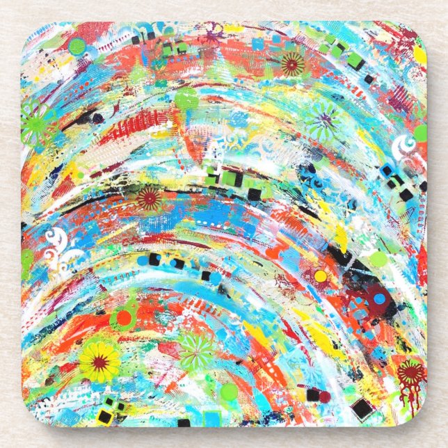 Carousel Set of 6 Coasters (Front)