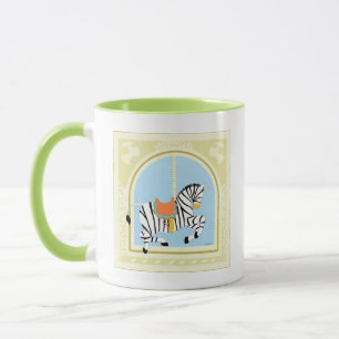 Carousel Zebra by June Erica Vess Mug