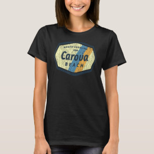 Carova Beach NC Summertime Vacationing Stripey Bad T-Shirt