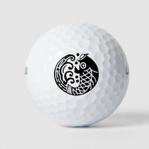 Carp and wave golf balls