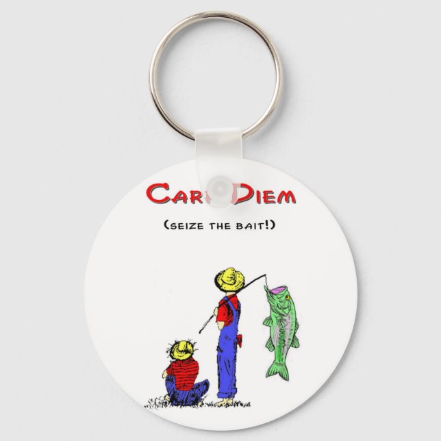 Carp Diem 2 Key Ring (Front)