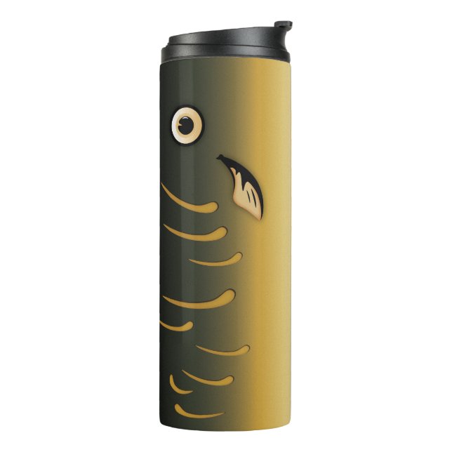 Carp fish, fishing thermal tumbler (Rotated Left)