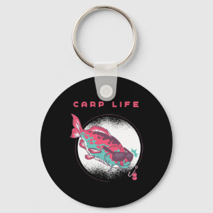 Carp Fishing Key Ring