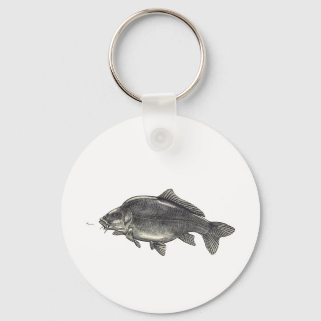 Carp Fishing Key Ring (Front)