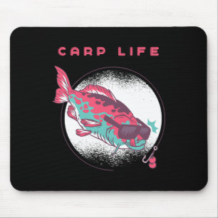 Carp Fishing Mouse Pad
