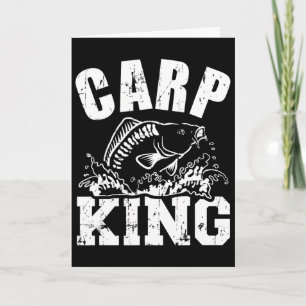 Carp King Fishing Card