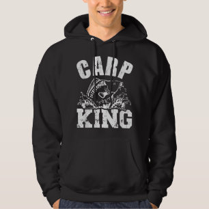 Carp king fishing hoodie