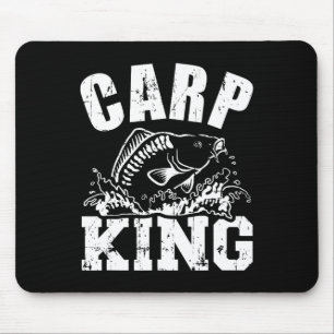 Carp King Fishing Mouse Pad