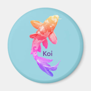 Carp Koi Magnet – Symbol of Strength and Prosperit