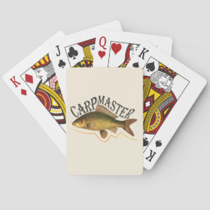Carp Master Fishing Playing Cards