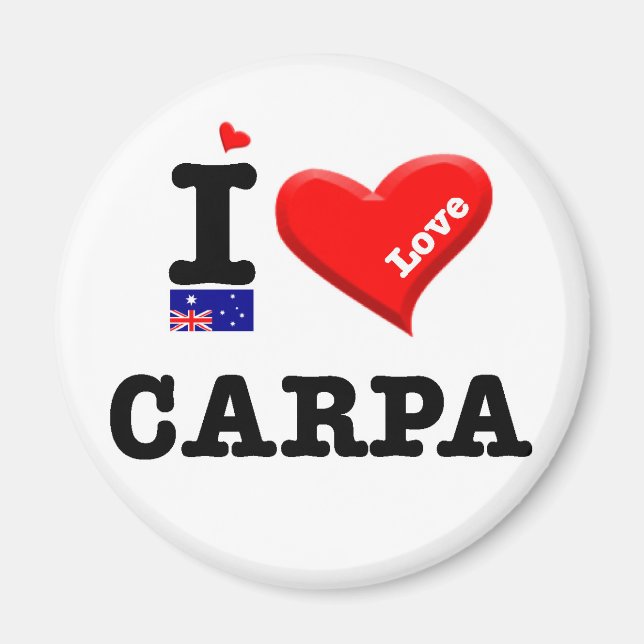 CARPA - I Love Magnet (Front)