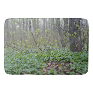 Carpathian Forest Floor Romania Nature Photograpy Bath Mat