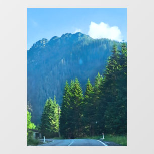 Carpathian Forest Road – Romania Mountain Print