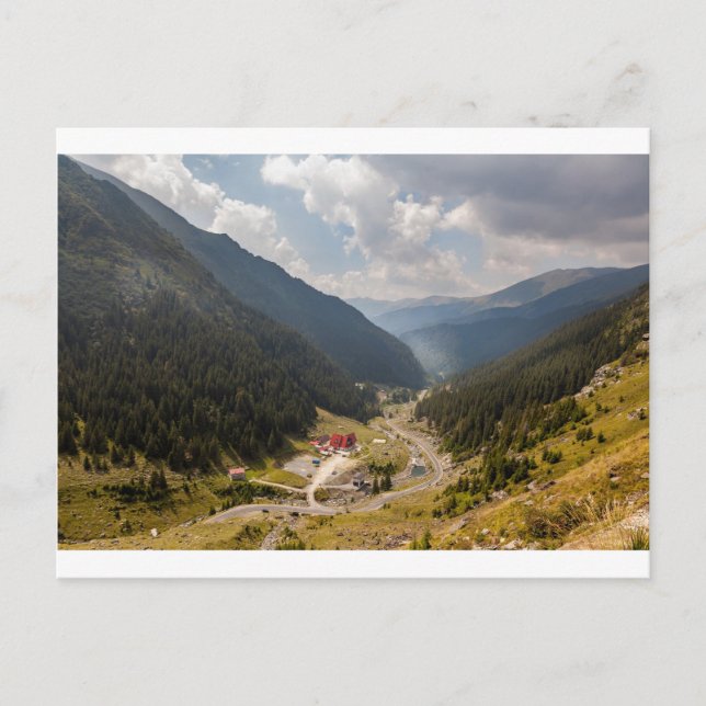 Carpathian mountains postcard (Front)