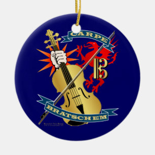 Carpe Bratschem Ceramic Tree Decoration