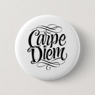 Carpe Diem 6 Cm Round Badge