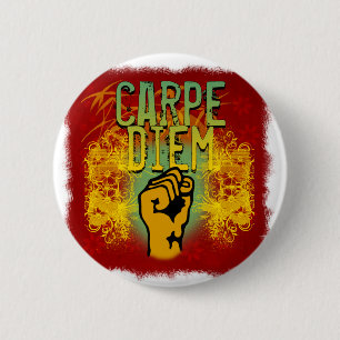 Carpe Diem 6 Cm Round Badge