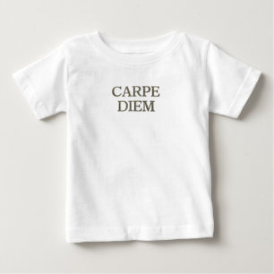 Carpe Diem baby T-shirt