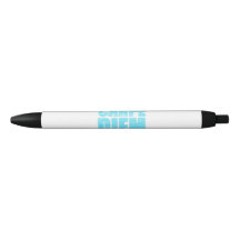 Carpe Diem Black Ink Pen
