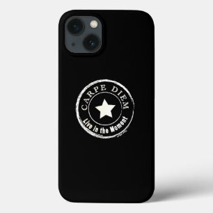 CARPE DIEM Black White Cool Case-Mate iPhone Case
