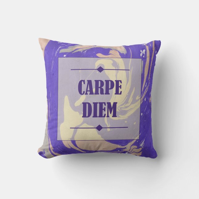 CARPE DIEM CUSHION (Front)