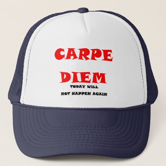 CARPE DIEM Hat (Front)