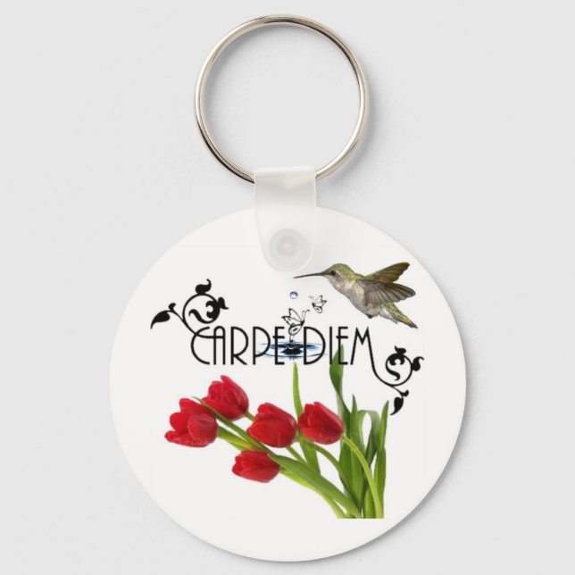 carpe diem key ring (Front)