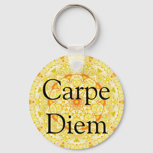 Carpe Diem Key Ring (Front)