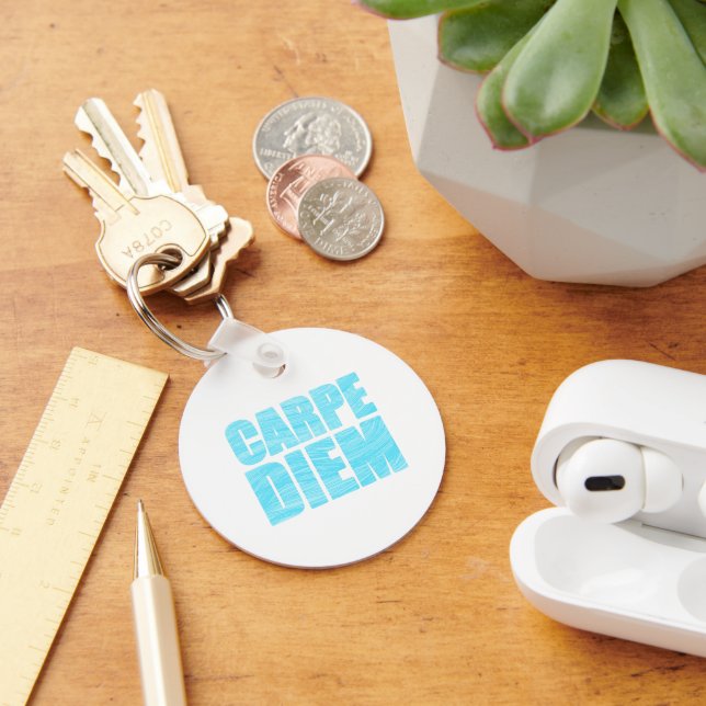 Carpe Diem Keychain (Desk)